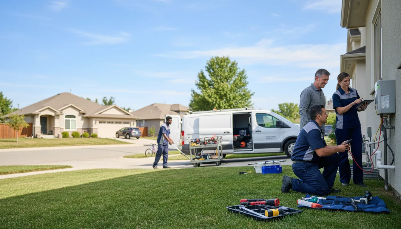 Tankless water heater service in Alvord, TX
